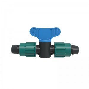 Mini valve for PE pipe