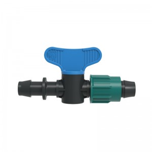 Mini valve offtake for PE pipe
