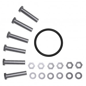 Single clamp saddle-Reinforcing ring  Bolts:6