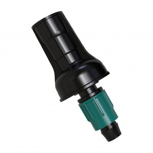 Anti-leak mini-valve for dripline