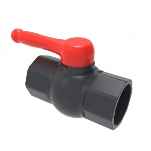 PVC Octagonal ball valve -Socket