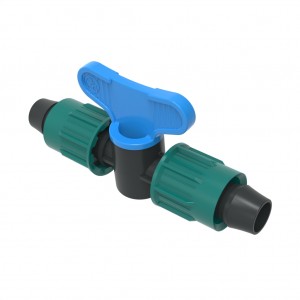Mini valve for PE pipe   (PP)